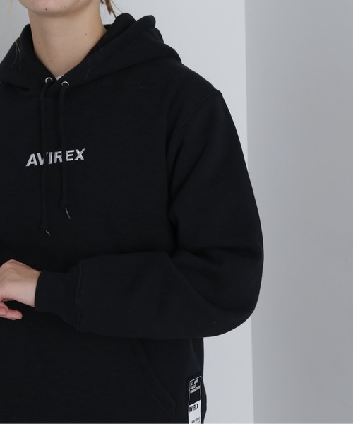 AVIREX（アヴィレックス）の「【WEB&DEPOT限定】A STAR PULL PARKA（パーカー・レディース・ライトグレー/オリーブ/ベージュ/ブラック/バーガンディー/イエロー・F）」の14枚目の写真
