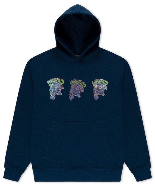 RIPNDIP(リップンディップ)の「ROBO SAMURAI HOODIE(パーカー・メンズ・ネイビー・SMALL/LARGE/X-LARGE)」の1枚目の写真