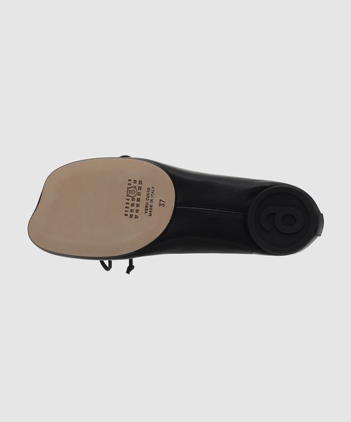MM6 Maison Margiela(エムエムシックス メゾン マルジェラ)の「BALLET SHOE(バレエシューズ・レディース・ブラック・38/39/36/37)」の4枚目の写真