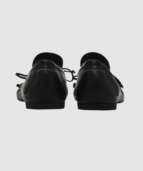 MM6 Maison Margiela(エムエムシックス メゾン マルジェラ)の「BALLET SHOE(バレエシューズ・レディース・ブラック・38/39/36/37)」の3枚目の写真