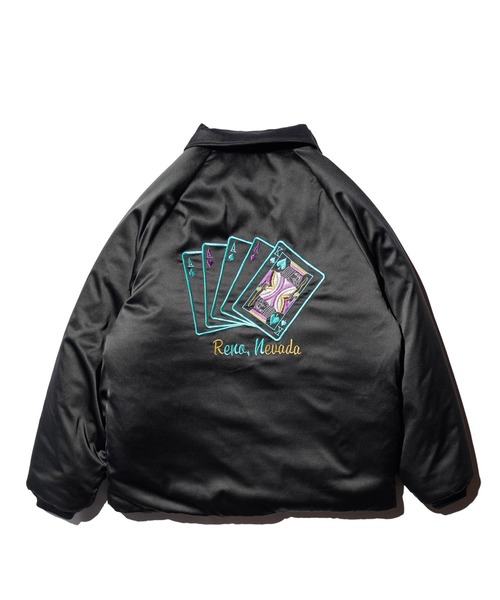 THRIFTY LOOK（スリフティールック）の「THRIFTY LOOK / スリフティールック GERMANY SOUVENIR PADDED JACKET ジャーマニー スーベニア パデッドジャケット（ブルゾン・メンズ・ブラック/ブラック系その他/ブラック系その他2・SMALL/MEDIUM/LARGE）」の15枚目の写真