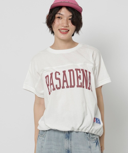 niko and...(ニコアンド)の「ドロストアソートBIGTシャツ(Tシャツ/カットソー・レディース・ブラウン/レッド/ナチュラル/オフホワイト・LARGE/MEDIUM)」の15枚目の写真