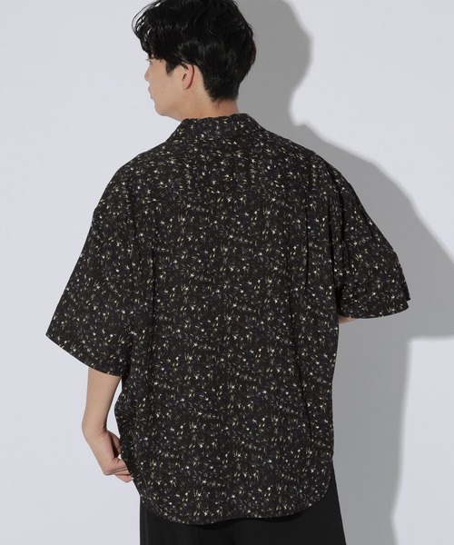 LAKOLE(ラコレ)の「柄カット楊柳半袖シャツ / 1009854(シャツ/ブラウス・メンズ・ホワイト/ブラック/ネイビー・MEDIUM/LARGE)」の14枚目の写真