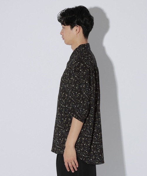 LAKOLE(ラコレ)の「柄カット楊柳半袖シャツ / 1009854(シャツ/ブラウス・メンズ・ホワイト/ブラック/ネイビー・MEDIUM/LARGE)」の21枚目の写真