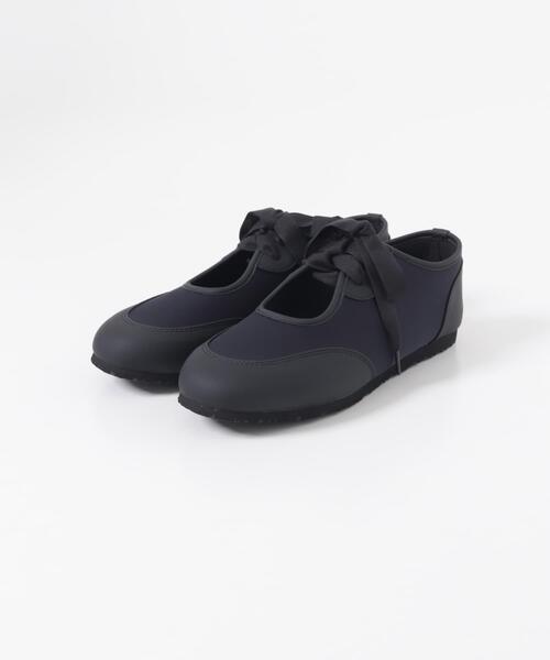 URBAN RESEARCH DOORS(アーバンリサーチドアーズ)の「レースアップバレエスニーカー(スニーカー・レディース・ネイビー/ブラック・38/37/36)」の12枚目の写真