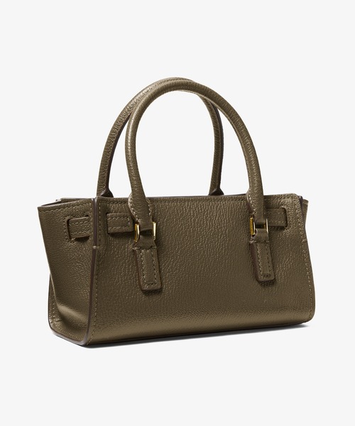 MICHAEL KORS(マイケルコース)の「HAMILTON MODERNE レザー クロスボディ エクストラスモール(ショルダーバッグ・レディース・グリーン系・FREE)」の4枚目の写真