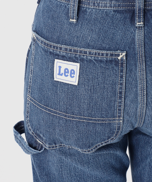 Lee(リー)の「LEE/リー SLOBE別注 Loose Flare ペインターパンツ(デニムパンツ・レディース・ブラウン/スカイブルー・38/40/36)」の6枚目の写真