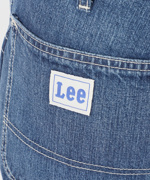 Lee(リー)の「LEE/リー SLOBE別注 Loose Flare ペインターパンツ(デニムパンツ・レディース・ブラウン/スカイブルー・38/40/36)」の9枚目の写真