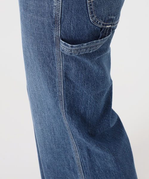 Lee(リー)の「LEE/リー SLOBE別注 Loose Flare ペインターパンツ(デニムパンツ・レディース・ブラウン/スカイブルー・38/40/36)」の10枚目の写真