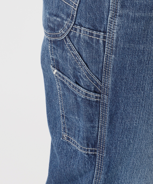 Lee(リー)の「LEE/リー SLOBE別注 Loose Flare ペインターパンツ(デニムパンツ・レディース・ブラウン/スカイブルー・38/40/36)」の11枚目の写真