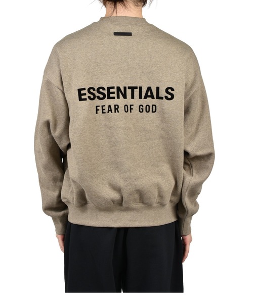FOG ESSENTIALS(エフオージーエッセンシャルズ)の「CLASSIC FIT FLEECE CREWNECK(Tシャツ/カットソー・メンズ・ブラウン/ブラック・SMALL/LARGE/MEDIUM/X-SMALL)」の1枚目の写真