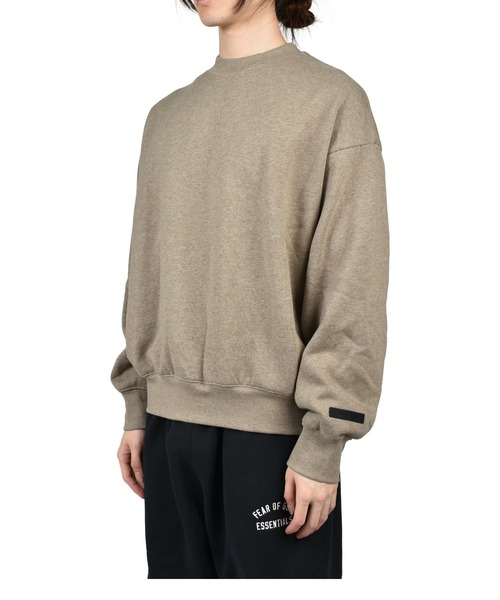 FOG ESSENTIALS(エフオージーエッセンシャルズ)の「CLASSIC FIT FLEECE CREWNECK(Tシャツ/カットソー・メンズ・ブラウン/ブラック・SMALL/LARGE/MEDIUM/X-SMALL)」の14枚目の写真