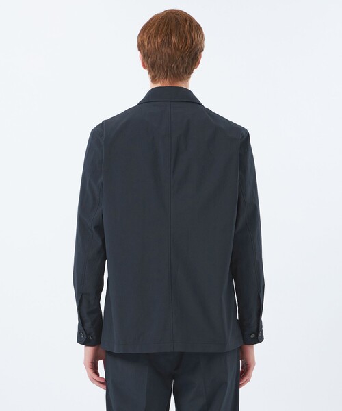 MACKINTOSH PHILOSOPHY（ﾏｯｷﾝﾄｯｼｭ ﾌｨﾛｿﾌｨｰ）の「【WEEKENDER】FREEWAY JACKET（フリーウェイジャケット）タスランストレッチ（テーラードジャケット・メンズ・ネイビー/グリーン系その他・38/40）」の7枚目の写真