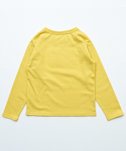 OSAMU GOODS(オサムグッズ)の「【別注】OSAMU GOODS プリント長袖Tシャツ(Tシャツ/カットソー・キッズ・オフホワイト/マスタード/チャコール・120/110/100/95/90/80/150/140/130)」の12枚目の写真
