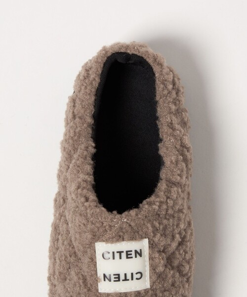 CITEN（シテン）の「＜CITEN＞ボアパデッドスリッパシューズ（スリッポン・レディース・ベージュ/オフホワイト/ロイヤルブルー・M/S/L）」の11枚目の写真