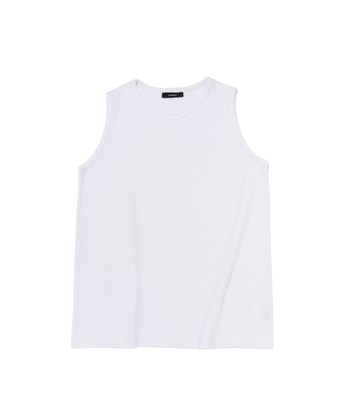CARGOBROS(カーゴブロス)の「スタンダードワッフルスリーブレス(ホワイト)(Tシャツ/カットソー・メンズ・その他・FREE)」の1枚目の写真