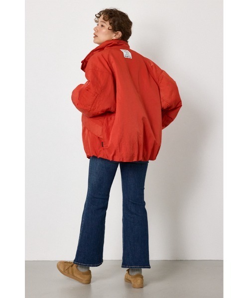 RODEO CROWNS WIDE BOWL（ロデオクラウンズワイドボウル）の「LEVEL5 STAND NECK ブルゾン（ブルゾン・レディース・ネイビー/ブラック/アイボリー/カーキ/レッド・FREE）」の22枚目の写真