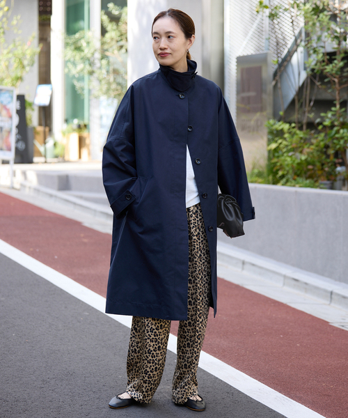 SLOBE IENA(スローブイエナ)の「《追加5》SLOBE 3WAY スムース巾着バッグ(クラッチバッグ・レディース・チョコ/チャコールグレー・FREE)」の20枚目の写真