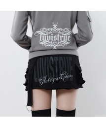 RL LAYERED MINI SKIRT(BLACK)