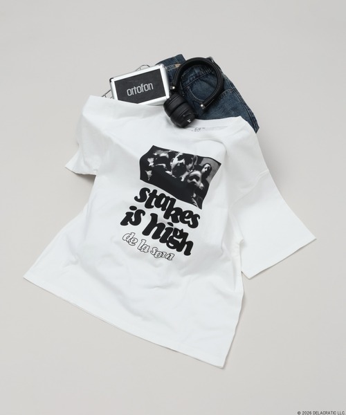[De La Soul] Stakes Is High TEE [WEB限定] — футболка