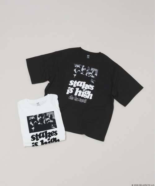 BAYFLOW（ベイフロー）の「【De La Soul】Stakes Is High TEE [一部店舗・WEB限定]（Tシャツ/カットソー・メンズ・ホワイト/ブラック・SMALL/MEDIUM/LARGE）」の2枚目の写真
