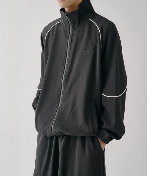 goocy(グーシー)の「ボンディングスウェットトラックJKT(ブルゾン・メンズ・ブラウン/ブラック/グレー・X-LARGE/LARGE/MEDIUM)」の1枚目の写真