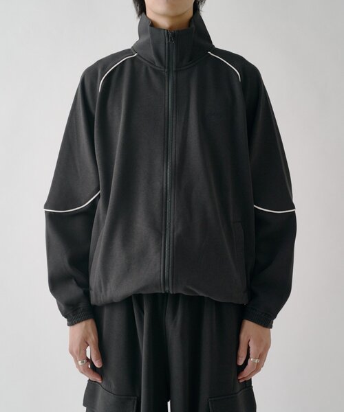 goocy(グーシー)の「ボンディングスウェットトラックJKT(ブルゾン・メンズ・ブラウン/ブラック/グレー・X-LARGE/LARGE/MEDIUM)」の4枚目の写真