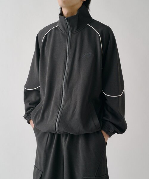 goocy(グーシー)の「ボンディングスウェットトラックJKT(ブルゾン・メンズ・ブラウン/ブラック/グレー・X-LARGE/LARGE/MEDIUM)」の5枚目の写真