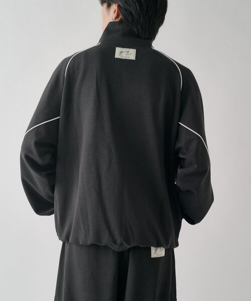 goocy(グーシー)の「ボンディングスウェットトラックJKT(ブルゾン・メンズ・ブラウン/ブラック/グレー・X-LARGE/LARGE/MEDIUM)」の7枚目の写真