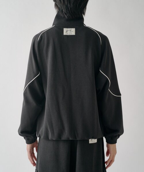 goocy(グーシー)の「ボンディングスウェットトラックJKT(ブルゾン・メンズ・ブラウン/ブラック/グレー・X-LARGE/LARGE/MEDIUM)」の8枚目の写真