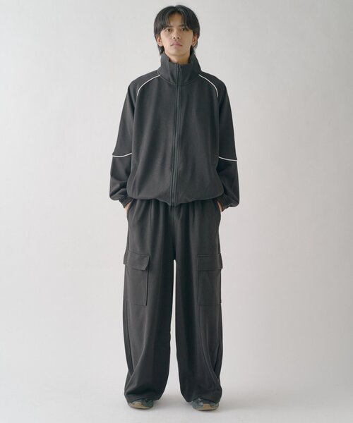 goocy(グーシー)の「ボンディングスウェットトラックJKT(ブルゾン・メンズ・ブラウン/ブラック/グレー・X-LARGE/LARGE/MEDIUM)」の9枚目の写真