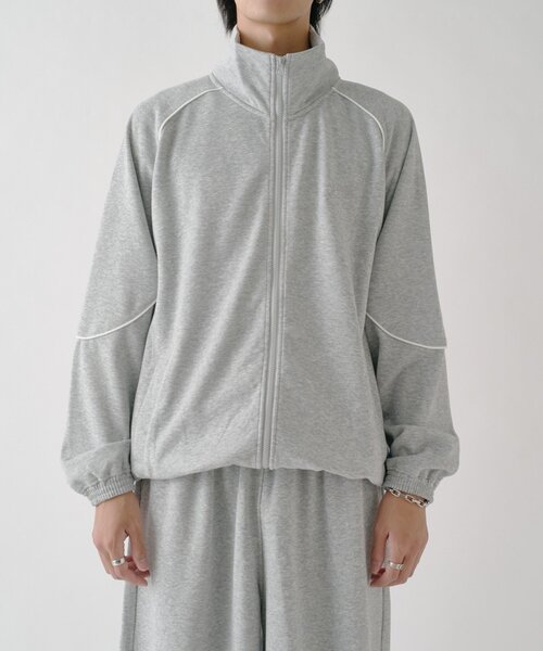 goocy(グーシー)の「ボンディングスウェットトラックJKT(ブルゾン・メンズ・ブラウン/ブラック/グレー・X-LARGE/LARGE/MEDIUM)」の13枚目の写真