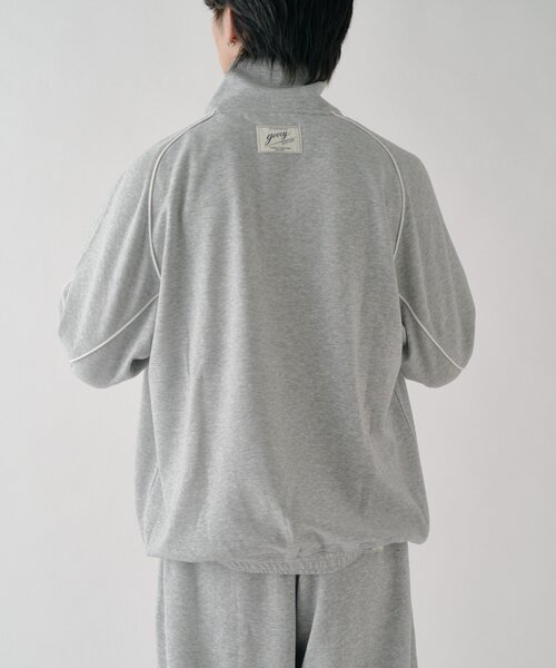 goocy(グーシー)の「ボンディングスウェットトラックJKT(ブルゾン・メンズ・ブラウン/ブラック/グレー・X-LARGE/LARGE/MEDIUM)」の17枚目の写真