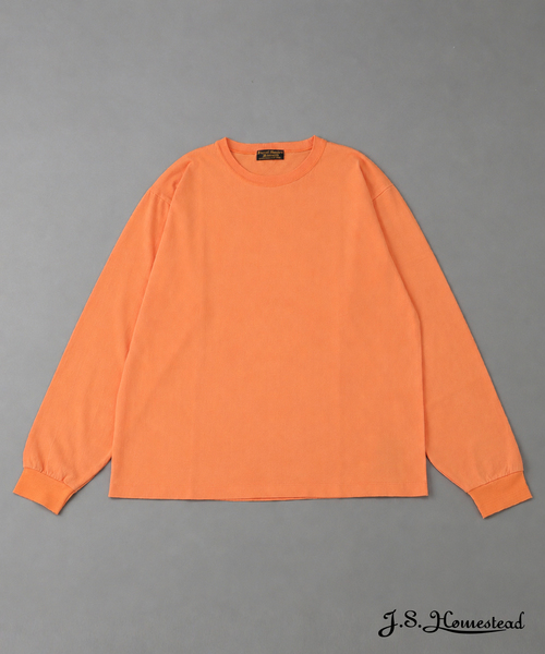 JOURNAL STANDARD J.S HOMESTEAD（ジャーナルスタンダードホームステッド）の「J.S.Homestead / 16バンBD カットダウン（Tシャツ/カットソー・メンズ・ネイビー/チャコールグレー/ホワイト/ブラック/オレンジ・MEDIUM/X-LARGE/LARGE）」の5枚目の写真