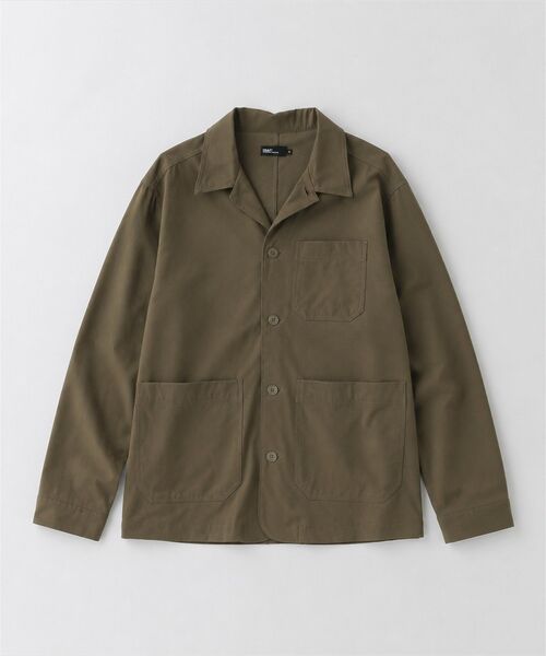 CRAFT STANDARD BOUTIQUE(クラフトスタンダードブティック)の「カバーオール(ミリタリージャケット・メンズ・ブラック/モカ・M/L)」の15枚目の写真