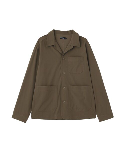 CRAFT STANDARD BOUTIQUE(クラフトスタンダードブティック)の「カバーオール(ミリタリージャケット・メンズ・ブラック/モカ・M/L)」の9枚目の写真