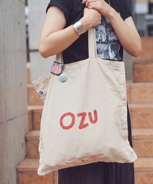 THEATRE PRODUCTS(シアタープロダクツ)の「【THEATRE PRODUCTS】”OZU”トートバッグ SPD(トートバッグ・メンズ・ピンク・FREE)」の2枚目の写真