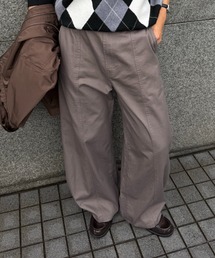 sedacle（セダクル）の「Belt Curve Slacks／ベルト カーブ スラックス（その他パンツ）」