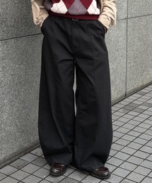 sedacle（セダクル）の「Belt Curve Slacks／ベルト カーブ スラックス（その他パンツ）」