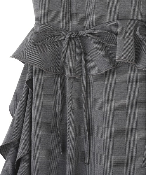 JILL by JILL STUART(ジルバイジルスチュアート)の「チェックキャミジャンスカ(ワンピース・レディース・ブラウン系その他/グレー系その他・FREE)」の11枚目の写真