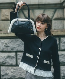 MARY QUANT | 【MARY QUANT×VIS】メタルボタンドッキングカーディガン(カーディガン/ボレロ)