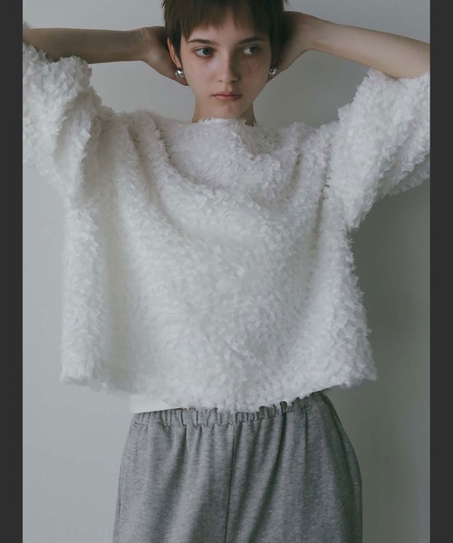 HER.(ハー)の「3Dレースプルオーバー(Tシャツ/カットソー・レディース・オフホワイト・FREE)」の17枚目の写真