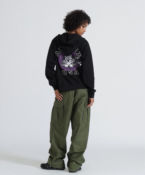 AVIREX（アヴィレックス）の「《WEB＆DEPOT限定》TOM CAT ZIP UP PARKA/パーカー（パーカー・メンズ・オリーブ系/マスタード/グレー/ブラック・S）」の15枚目の写真