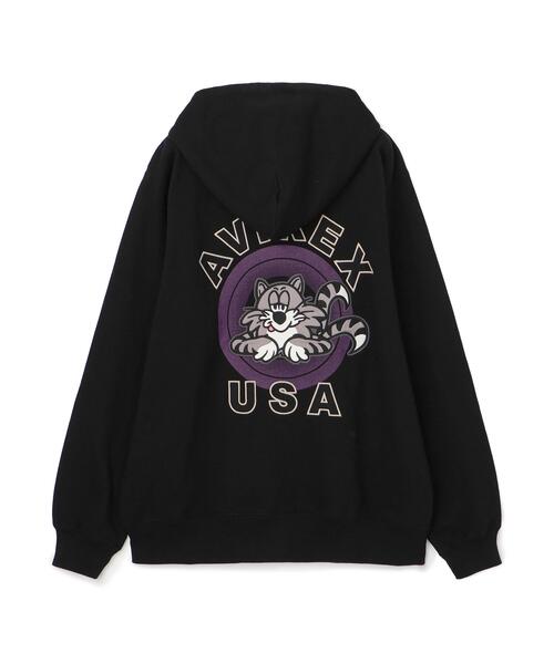 AVIREX（アヴィレックス）の「《WEB＆DEPOT限定》TOM CAT ZIP UP PARKA/パーカー（パーカー・メンズ・オリーブ系/マスタード/グレー/ブラック・S）」の16枚目の写真