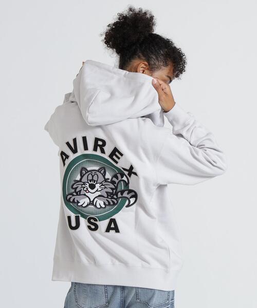 AVIREX（アヴィレックス）の「《WEB＆DEPOT限定》TOM CAT ZIP UP PARKA/パーカー（パーカー・メンズ・オリーブ系/マスタード/グレー/ブラック・S）」の18枚目の写真
