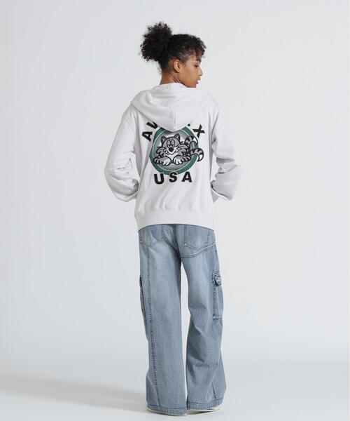 AVIREX（アヴィレックス）の「《WEB＆DEPOT限定》TOM CAT ZIP UP PARKA/パーカー（パーカー・メンズ・オリーブ系/マスタード/グレー/ブラック・S）」の20枚目の写真