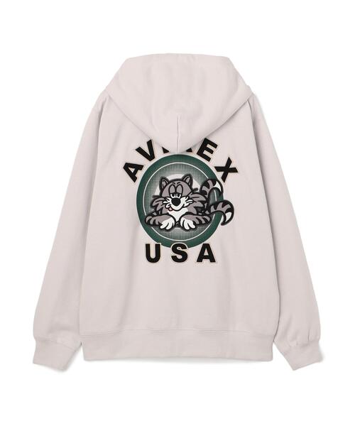AVIREX（アヴィレックス）の「《WEB＆DEPOT限定》TOM CAT ZIP UP PARKA/パーカー（パーカー・メンズ・オリーブ系/マスタード/グレー/ブラック・S）」の22枚目の写真