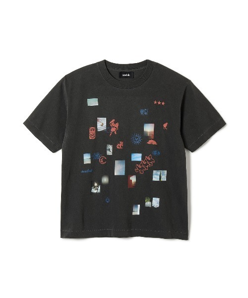 soduk(スドーク)の「【soduk x オリオンビール】“memory of summer”orion beer t-shirt / メモリーオブサマーオリオンビールTシャツ(Tシャツ/カットソー・レディース・ブラック/グレー/ホワイト・M/S/XL/L)」の3枚目の写真