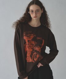 Kastane（カスタネ）の「【UNISEX/2サイズ展開】sic シルクスクリーンスウェットP/O（Tシャツ/カットソー）」