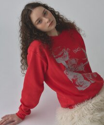 Kastane（カスタネ）の「【UNISEX/2サイズ展開】sic シルクスクリーンスウェットP/O（Tシャツ/カットソー）」